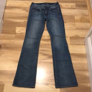 Super stretch kick boot jeans